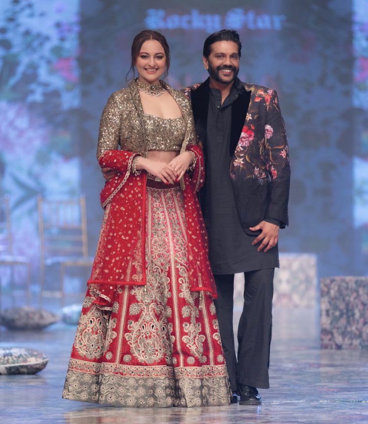 Rocky S presents latest collection with actress Sonakshi Sinha