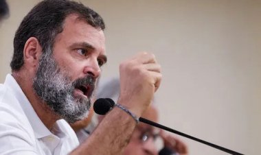 Day after disqualification, Rahul Gandhi insults journalist; asks him to wear a BJP badge
