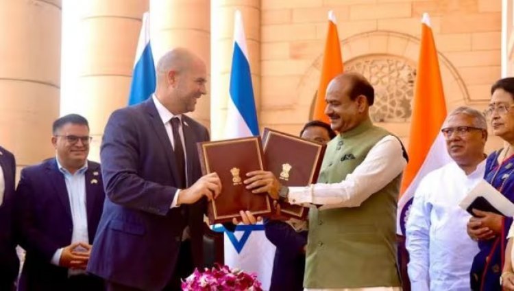 Israel Knesset Speaker begins India visit, signs MoU on exchange of info agreement between Israel & India parliament