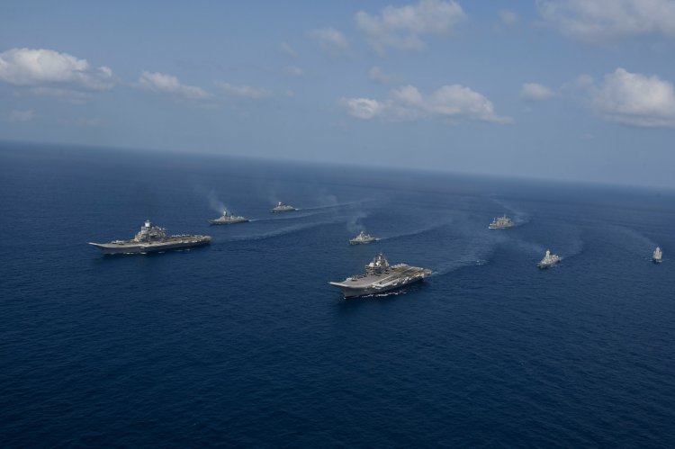 Indian Navy holds mega operation in Arabian Sea