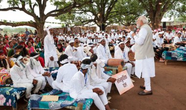PM Modi engages with the tribal communities and self-help organisations in Madhya Pradesh
