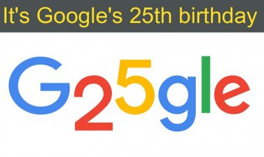 Google is celebrating its 25th birthday
