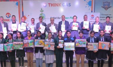 'Artists for Green Planet' Initiative: THINK Gas Recognizes 12 Young Students from Bhopal
