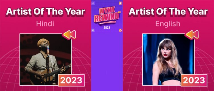 Wynk Rewind is now live with India’s favourite music of 2023
