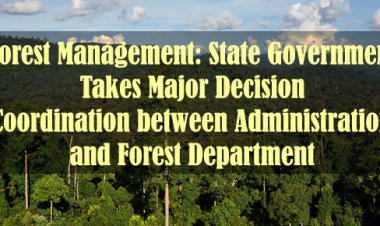 Forest Management: State Government Takes Major Decision