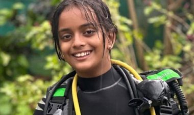 12-Year-Old Kayna Khare Becomes the World's Youngest Scuba Diver
