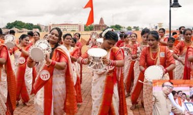 1500 Drummers Create World Record in Ujjain