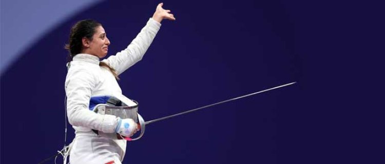 Egyptian Fencer Defies Odds, Competes in Paris Olympics While Seven Months Pregnant