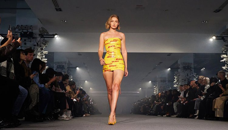 DHL Tape Dress: Luxury Fashion's Latest Trend