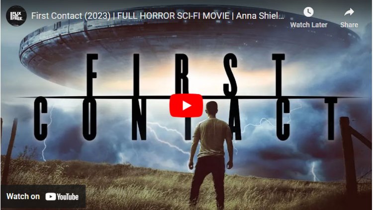 First Contact (2023) | FULL HORROR SCI-FI MOVIE | Anna Shields | James Liddell | Chris Cimperman