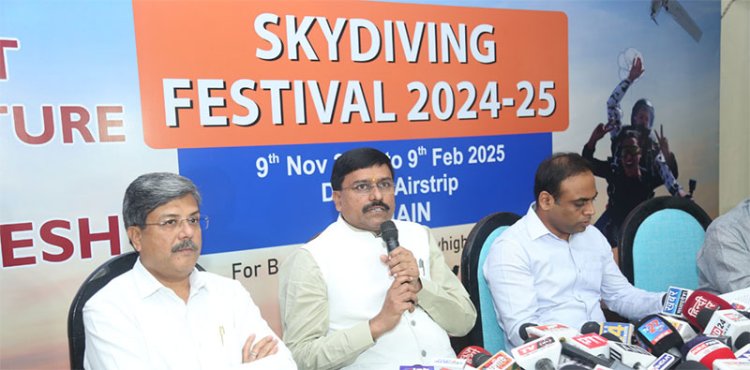 Madhya Pradesh Tourism to Host Skydiving Festival in Ujjain from 09th Nov
