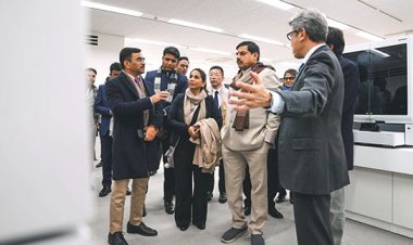 Chief Minister Dr. Mohan Yadav Visits Sysmex Corporation Solution Center in Kobe, Discusses Investment in Madhya Pradesh