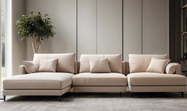 Smart Design: L Shape Sofas for Compact Dubai Homes