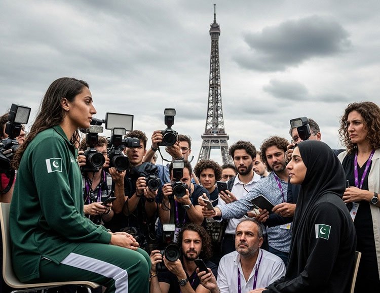 Controversy Erupts Over Pakistani Swimmer's Attire at Paris Olympics