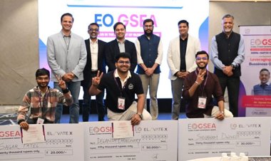 Devansh Choudhary's startup Fosic India wins EO-GSEA 2025-26 Bhopal Chapter