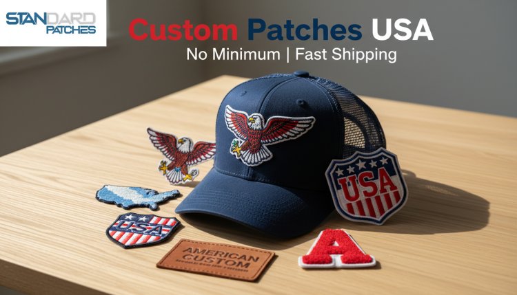 Custom Patches USA – Premium Custom Embroidered & PVC Patches