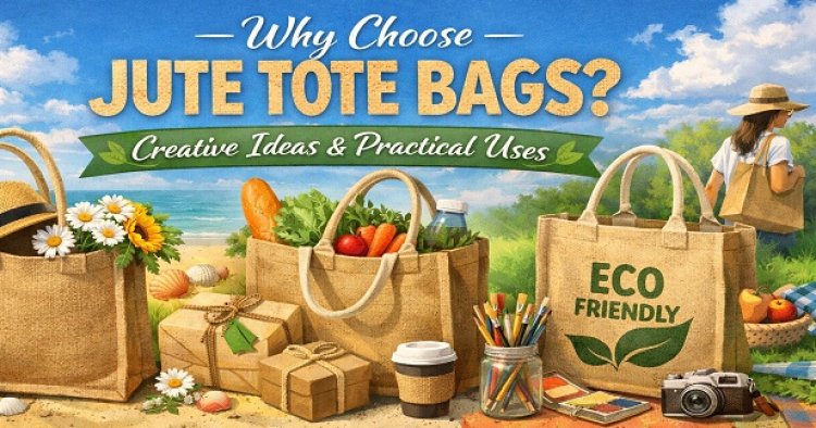 Why Choose Jute Tote Bags? Creative Ideas & Practical Uses