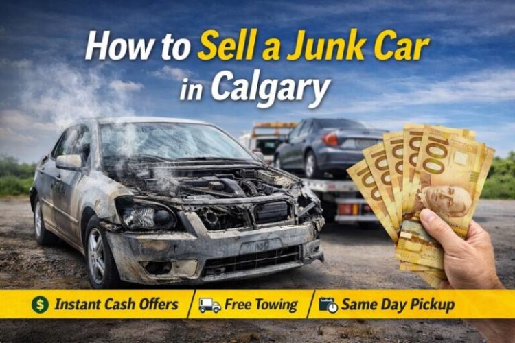 How to Sell a Junk Car in Calgary for Fast Instant Cash