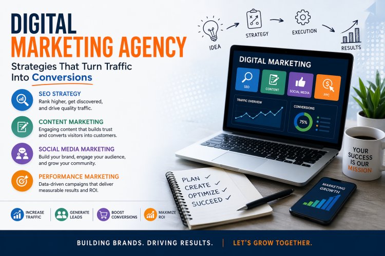 Digital Marketing Agency Strategies That Turn Traffic Into Conversions