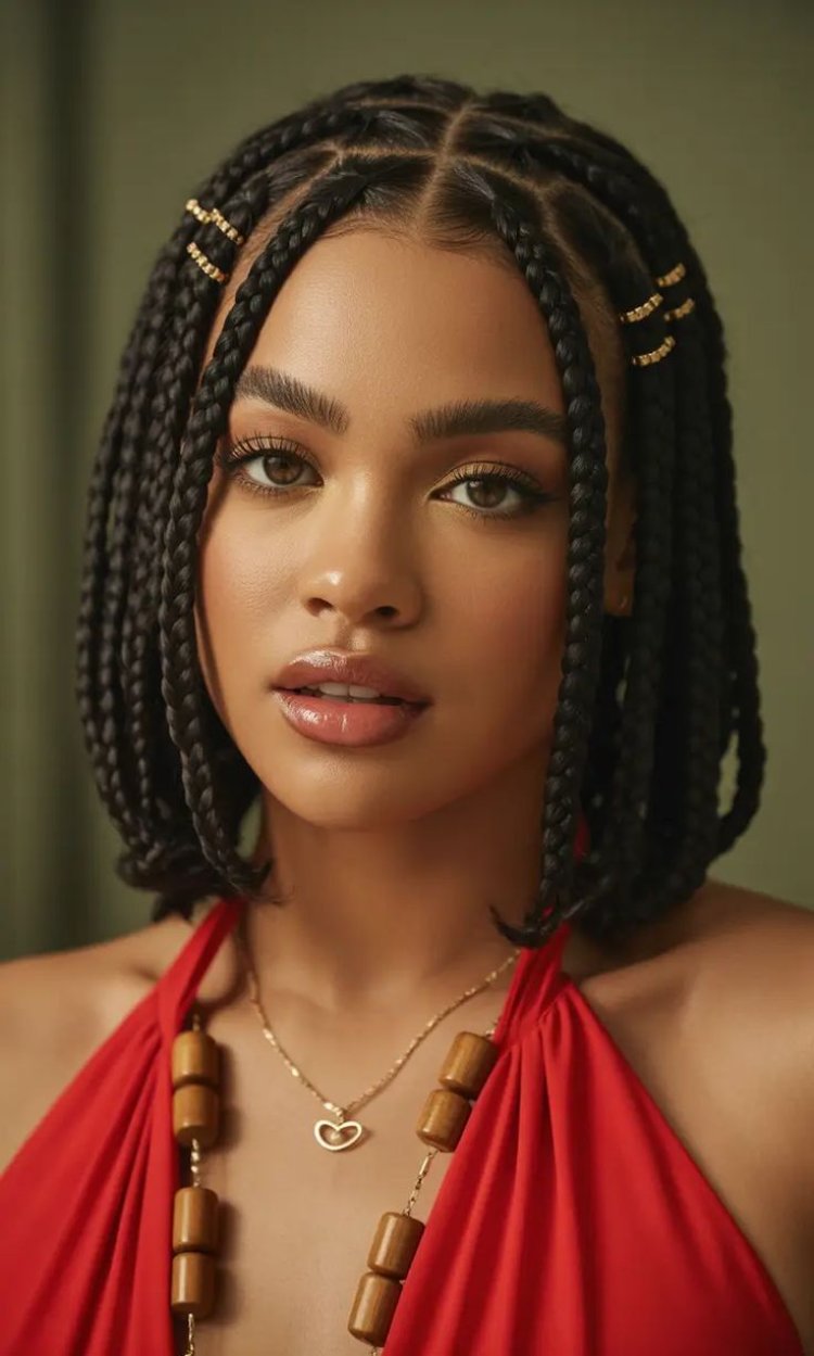 Best Hairstyles For Box Braids That Are Dominating Social Media Right Now