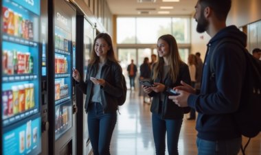 How Vending Machines Support Students During Busy School Days