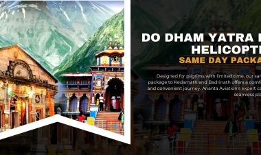 Fast and Divine Travel Experience with Dodham Yatra by Helicopter
