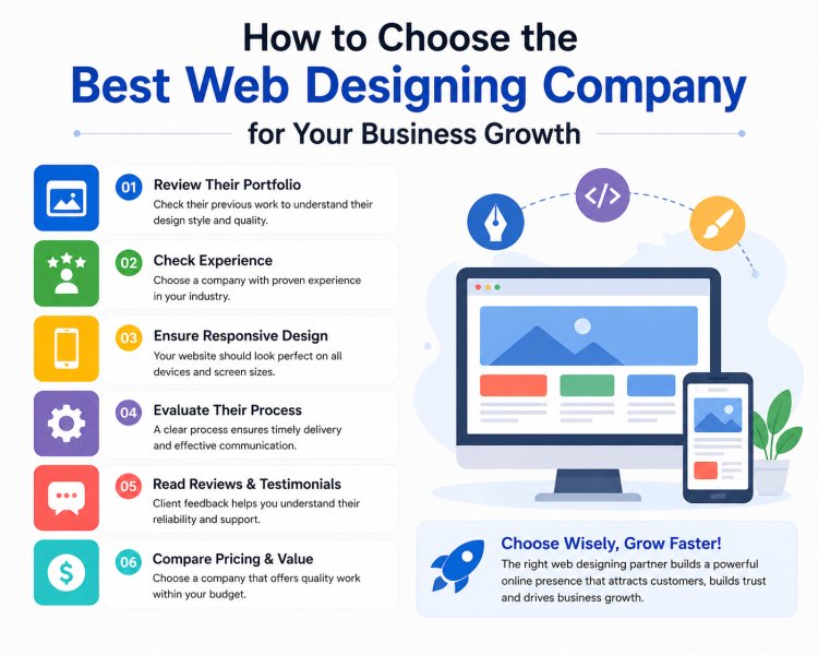 How to Choose the Best Web Designing Company for Your Business Growth