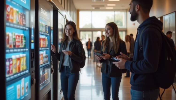 How Vending Machines Support Students During Busy School Days