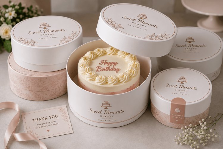 Round Cake Packaging for Safe Storage and Elegant Delivery