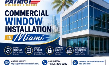 Best Commercial Window Installation in Miami for Businesses