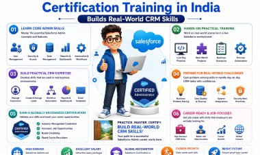 How Salesforce Admin Certification Training in India Builds Real-World CRM Skills