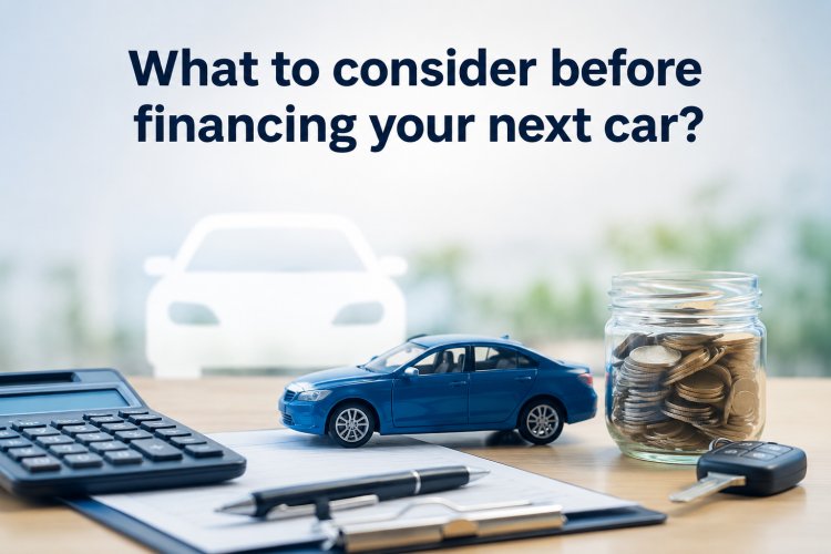 What to consider before financing your next car?