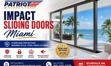 Impact Sliding Doors in Miami for Comfort, Safety and Style