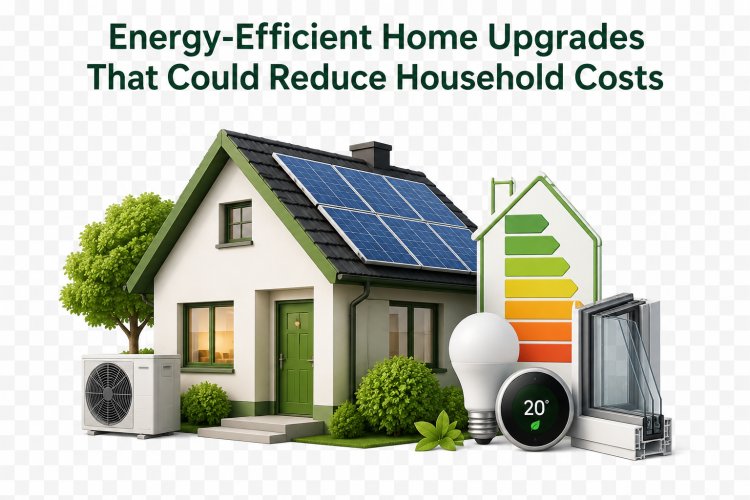 Energy-Efficient Home Upgrades That Could Reduce Household Costs